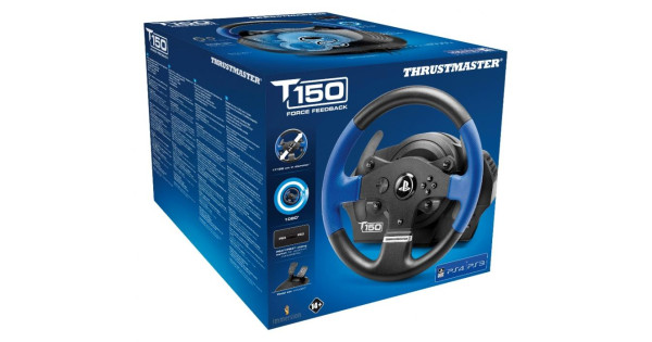 Руль с педалями Thrustmaster T150 Force Feedback (THR30) (PS4/PS3
